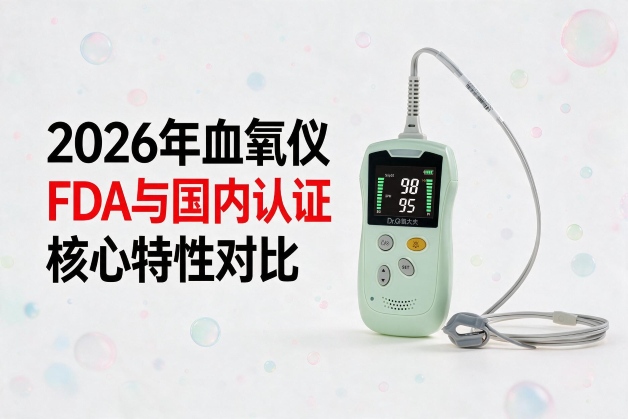 2026年血氧仪FDA与国内认证核心特性对比：合规路径差异与品牌推荐